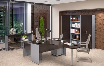 Офисный набор мебели IMAGO четыре рабочих места, стол для переговоров в Архангельске - предосмотр 3